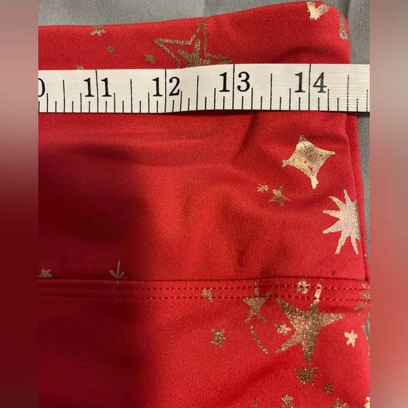 Nanette Lepore Size:L Women Play Compression Leggings Granberry/Rose Gold - Picture 5 of 11